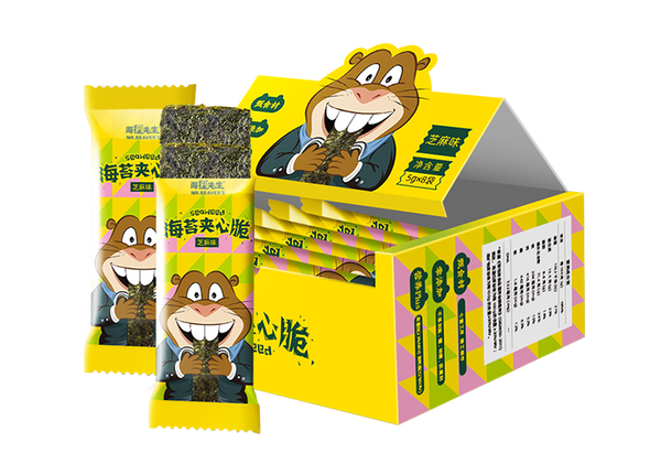 夹心海苔 | Stuffed Seaweed Crisps
