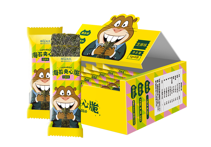 夹心海苔 | Stuffed Seaweed Crisps
