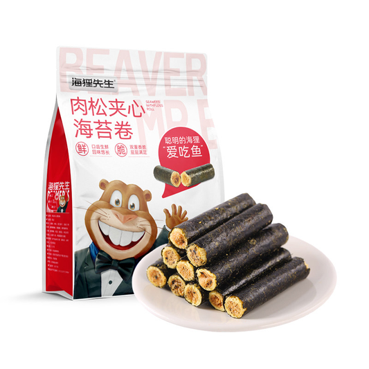 肉松海苔卷 | Seaweed Meat Floss Roll